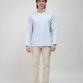 The Early Check - in Collection Men Teluk Belanga in Snowflake Print - Umbi