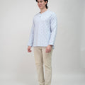 The Early Check - in Collection Men Teluk Belanga in Snowflake Print - Umbi