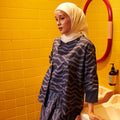 The Early Check - in Collection Women 2 - IN - 1 Kebaya Top in Ombak Print - Umbi