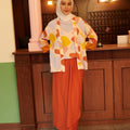 The Early Check - in Collection Women 2 - IN - 1 Kebaya Top in Playroom Print - Umbi
