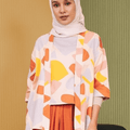The Early Check - in Collection Women 2 - IN - 1 Kebaya Top in Playroom Print - Umbi