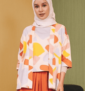 The Early Check - in Collection Women 2 - IN - 1 Kebaya Top in Playroom Print - Umbi