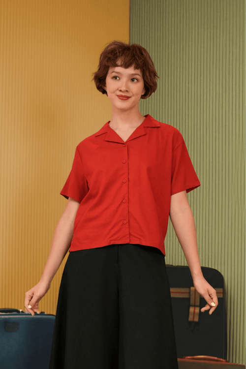 The Early Check-in Collection Women Casual Top in Terracotta