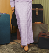 The Early Check - in Collection Women Classic Skirt in Ballroom Print - Umbi