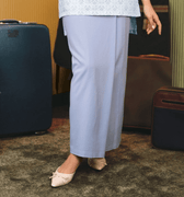 The Early Check - in Collection Women Classic Skirt in Periwinkle Blue - Umbi