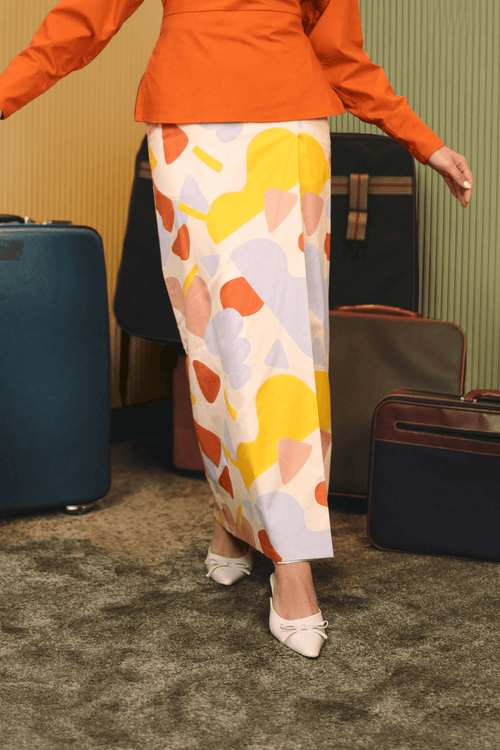 The Early Check-in Collection Women Classic Skirt in Playroom Print