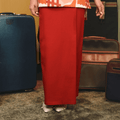 The Early Check - in Collection Women Classic Skirt in Terracotta - Umbi