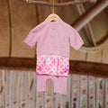 The Embun Collection Baby Boy Baju Melayu 3 - in - 1 in Mawar Print - Umbi