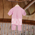 The Embun Collection Baby Boy Baju Melayu 3 - in - 1 in Mawar Print - Umbi