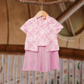 The Embun Collection Baby Girl Kebaya Dress in Mawar Print - Umbi