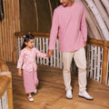 The Embun Collection Girl Embroidered Fitted Kebaya in Mawar Print - Umbi