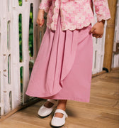 The Embun Collection Girl Instant Pareo Skirt in Lavender Pink - Umbi