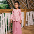 The Embun Collection Girl Instant Pareo Skirt in Lavender Pink - Umbi