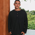 The Embun Collection Men Kurta in Black - Umbi
