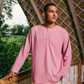 The Embun Collection Men Kurta in Lavender Pink - Umbi
