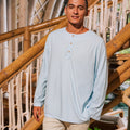 The Embun Collection Men Kurta in Sky Blue - Umbi