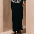 The Embun Collection Women Classic Skirt in Black - Umbi