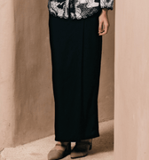 The Embun Collection Women Classic Skirt in Black - Umbi