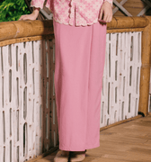 The Embun Collection Women Classic Skirt in Lavender Pink - Umbi