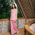 The Embun Collection Women Classic Skirt in Lavender Pink - Umbi