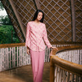 The Embun Collection Women Classic Skirt in Lavender Pink - Umbi
