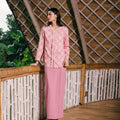 The Embun Collection Women Classic Skirt in Lavender Pink - Umbi