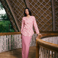 The Embun Collection Women Classic Skirt in Lavender Pink - Umbi