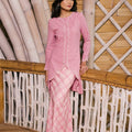 The Embun Collection Women Modern Fit Kebarung Set in Mawar Print - Umbi