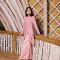 The Embun Collection Women Modern Fit Kebarung Set in Mawar Print - Umbi