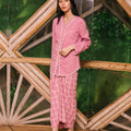The Embun Collection Women Pareo Skirt in Checked Pink - Umbi