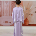 The Galleria Collection Girl Saloma Set In Lilac Athens Print - Umbi