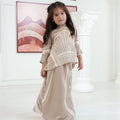 The Galleria Collection Girl Saloma Set In Sand Athens Print - Umbi