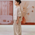 The Galleria Collection Girl Saloma Set In Sand Athens Print - Umbi