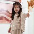 The Galleria Collection Girl Saloma Set In Sand Athens Print - Umbi