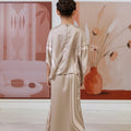 The Galleria Collection Girl Saloma Set In Sand Athens Print - Umbi