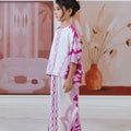 The Galleria Collection Pt.1 Girl Saloma Set In Barbie Pink Forest Print - Umbi