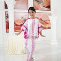 The Galleria Collection Pt.1 Girl Saloma Set In Barbie Pink Forest Print - Umbi