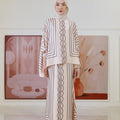 The Galleria Collection Women Saloma Set In Beige Maze Print - Umbi