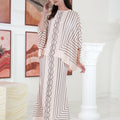 The Galleria Collection Women Saloma Set In Beige Maze Print - Umbi