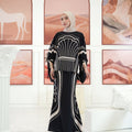 The Galleria Collection Women Saloma Set In Black Athens Print - Umbi