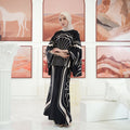 The Galleria Collection Women Saloma Set In Black Athens Print - Umbi