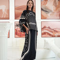 The Galleria Collection Women Saloma Set In Black Athens Print - Umbi