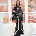 The Galleria Collection Women Saloma Set In Black Athens Print - Umbi