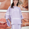 The Galleria Collection Women Saloma Set In Lilac Athens Print - Umbi