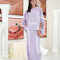 The Galleria Collection Women Saloma Set In Lilac Athens Print - Umbi