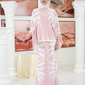 The Galleria Collection Women Saloma Set In Soft Pink Ivy Print - Umbi