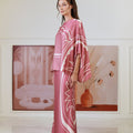 The Galleria Collection Women Saloma Set In Warm Pink Athens Print - Umbi