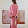 The Galleria Collection Women Saloma Set In Warm Pink Athens Print - Umbi