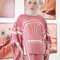 The Galleria Collection Women Saloma Set In Warm Pink Athens Print - Umbi