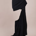 The Huā Collection Women Detachable Pleated Skirt in Black - Umbi